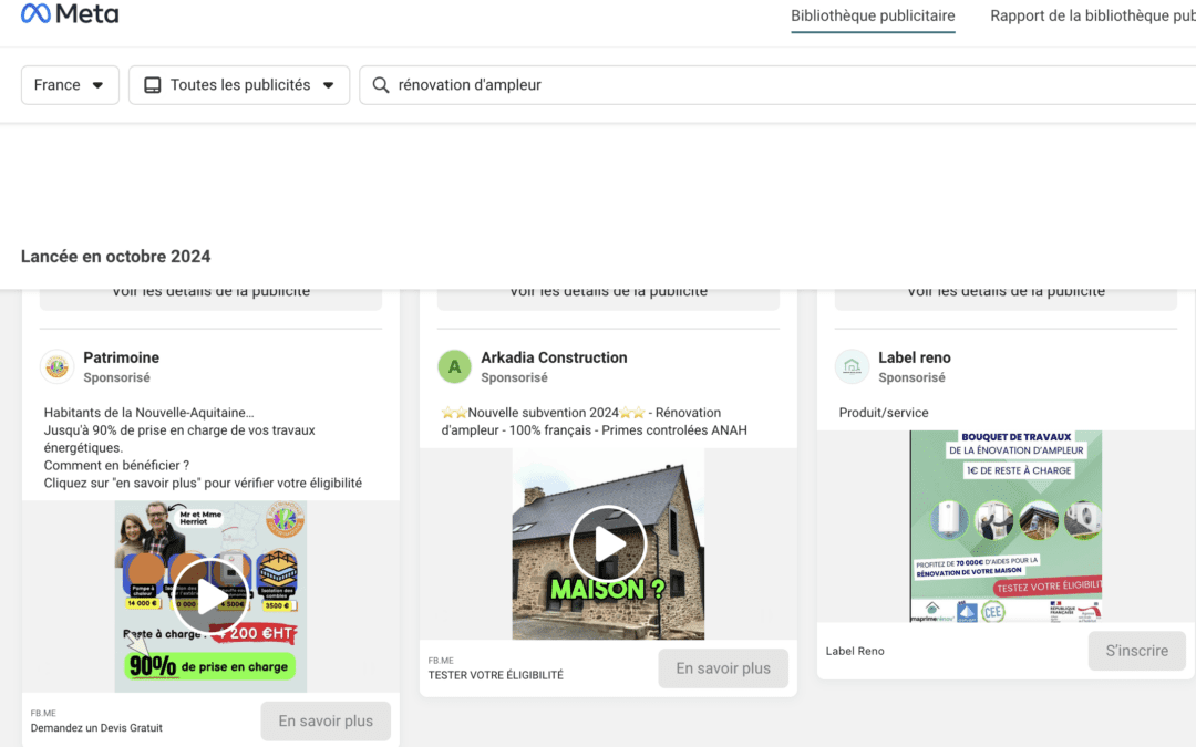 Leads rénovation globale & rénovation d’ampleur : Comment créer des publicités efficaces ?